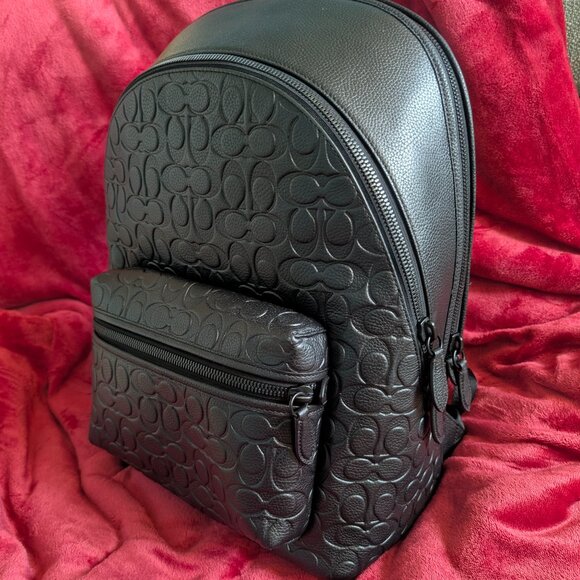 COACH Charter Backpack in Signature Leather